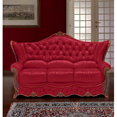 Dodgen Faux Leather Sofa