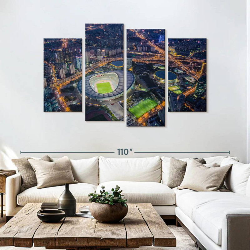 Sireci Shanghai Stadium Aerial View
