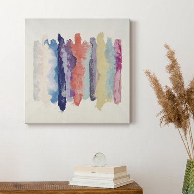 Flowing Energy I - Wrapped Canvas Print