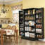 Armoire de cuisine moderne avec 5 étagères et 12 étagères à épices pour un rangement intelligent et sécuritaire.-206759834