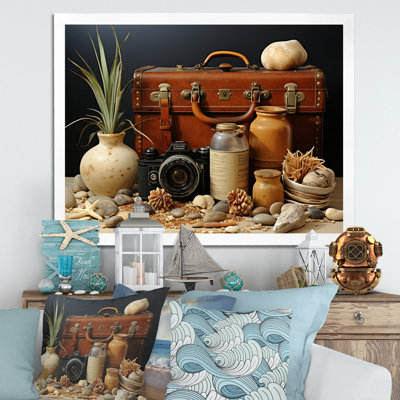 " Beach Travels Collage I "