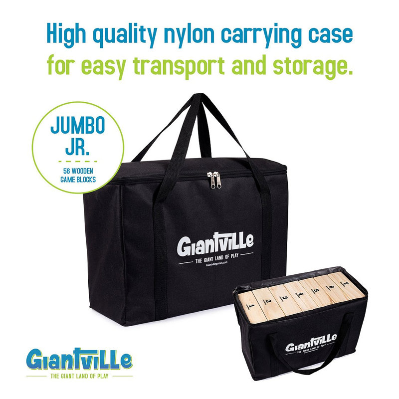 Giantville Solid Wood with Carrying Case