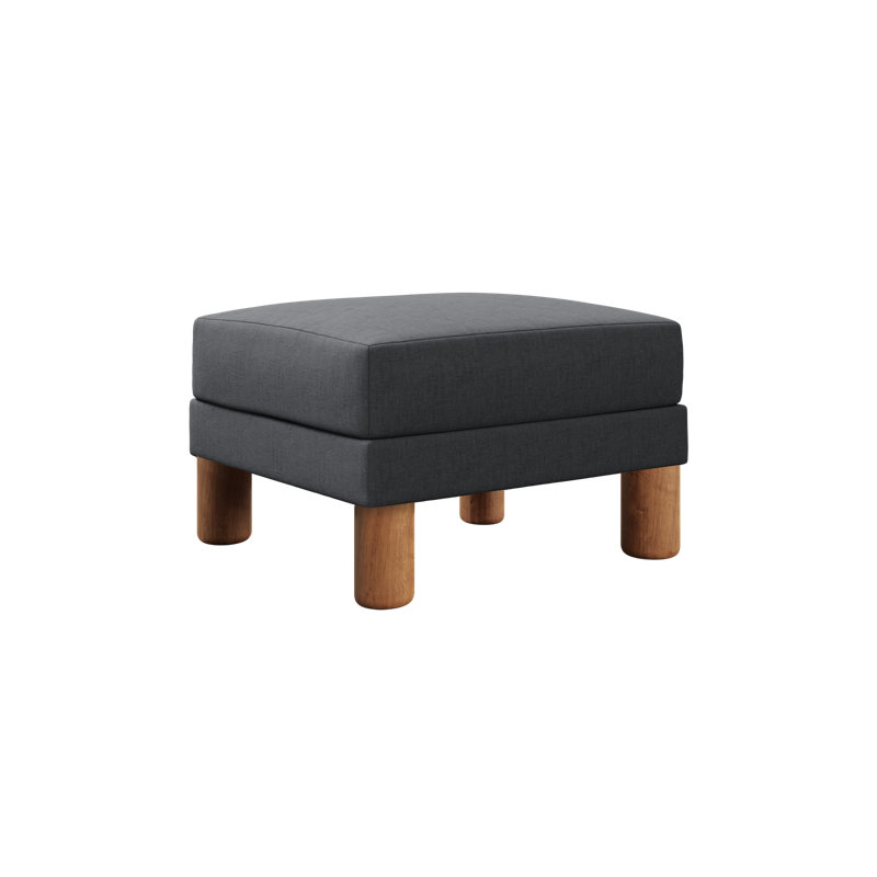 Essential Ottoman, Shadow Upcycled Poly, Cylinder