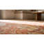 Large Scale Allover Tribal Pattern Antique Rustic Coral Color Decorative Turkish Oushak Rug