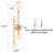 Lucais 4-Light Dimmable Large Armed Sconce