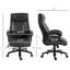 Grande et haute chaise de bureau en cuir Vinsetto, 400 lb