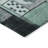 Machine Washable Indoor/Outdoor Xhevrie Teal Rug-89191339