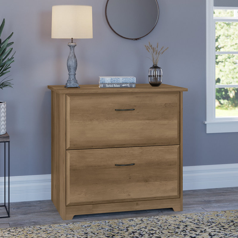 Siena 31.26'' Wide 2 -Drawer File Cabinet, Reclaimed Pine