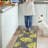 Glamour Non Slip Rubberback Kitchen Runner Rug-22482549