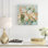 « doux pastel bouquet ii », peinture sur toile tendue