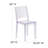 Bralynne Transparent Stackable Side Chair