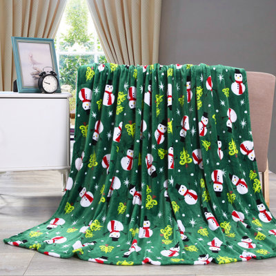 Holiday Comfort Throw Blanket