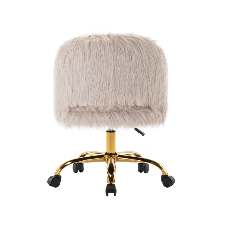Polyester Blend Task Chair, Grey