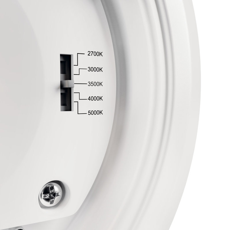 Horizon Select 6.5 in. Selectable 14.7 W Air-Tight IC Rated LED Canless Standard Recessed Lighting Kit