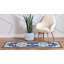 Tapis oriental bleu marine / beige Edelsten-1386951325