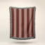 Checkered Border 100% Cotton Woven Blanket-96225916-96225917