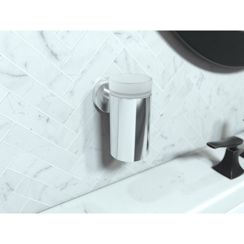 E & S Accessories Toothbrush Holder, Chrome