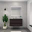 Ensemble de meuble-lavabo simple mural 42 po Castin-1953603083