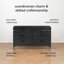 Commode 6 tiroirs Ivywood-70051686