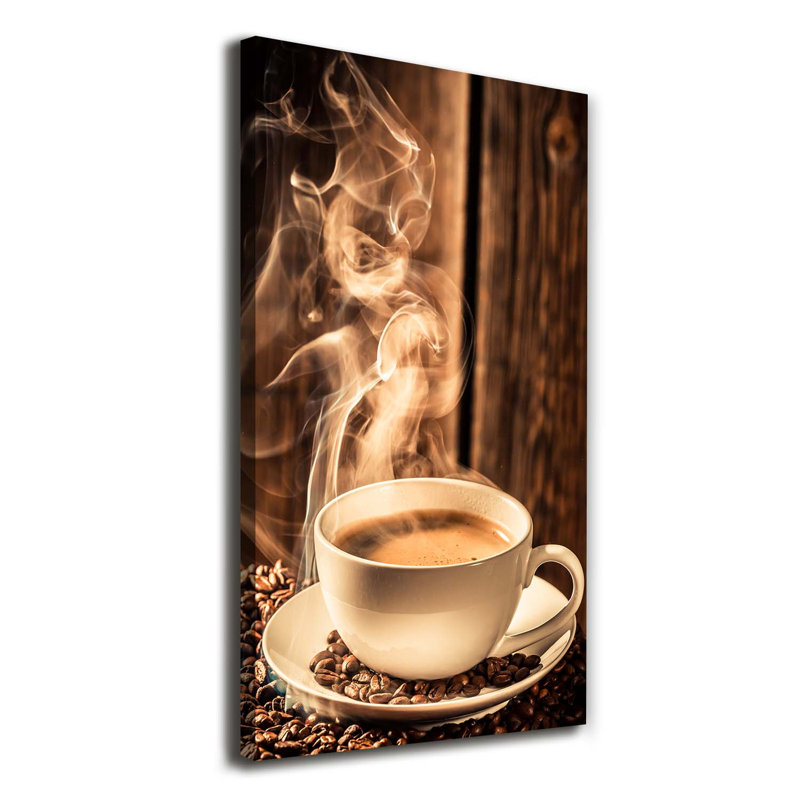 Aromatic Coffee - Wrapped Canvas Print