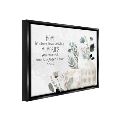 "Floral Where Love Resides" par Kim Allen sur toile