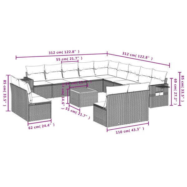 Dimensions du produit