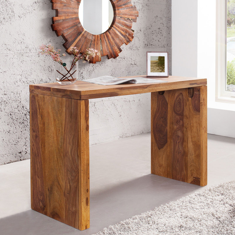 Kaisa Solid Wood Base Writing Desk