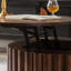 Table basse ronde avec élévateur fabriquée à la main-1292236401