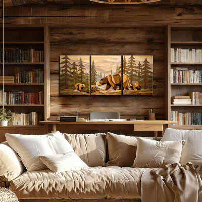 3 Piece Wrapped Canvas Print
