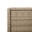 Garden Storage Cabinet 55X55x111 Cm Poly Rattan-1921411575