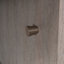Bureau en L, finition brune