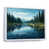 Cadre flottant blanc