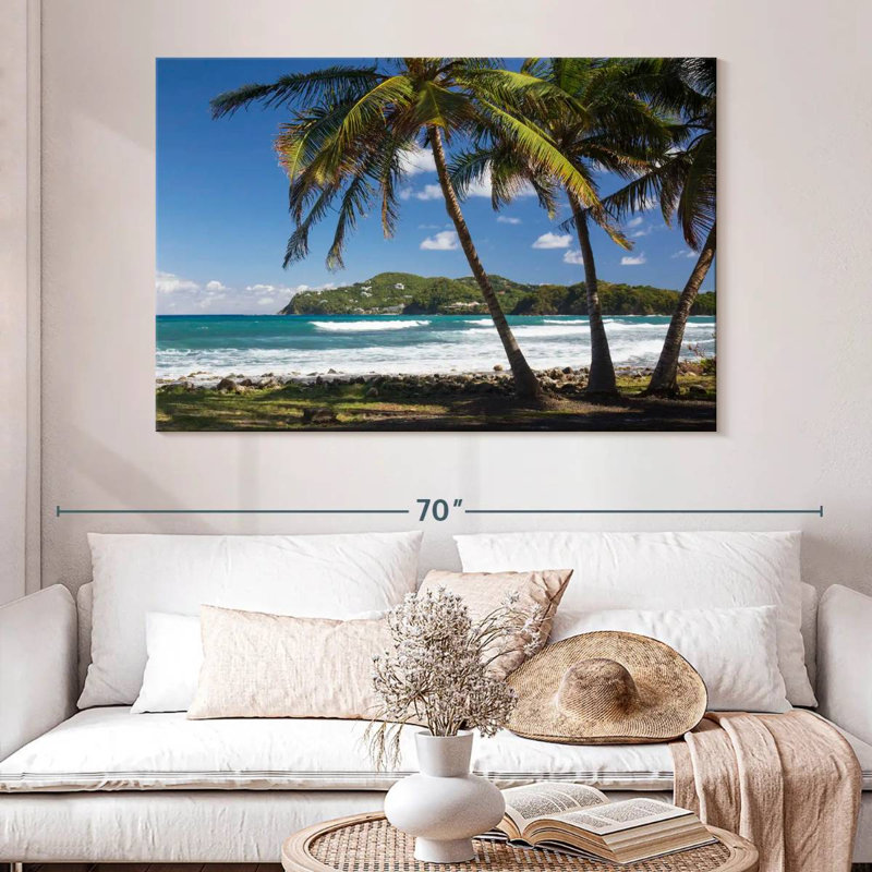 Caraïbes St. Lucia Gillard, H 34 po x l 51 po