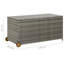 META 120cm W 400L Acacia Deck Box with Wheels-69833611