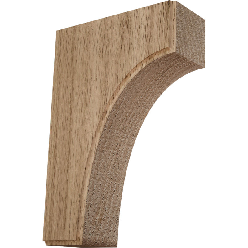 Support Clarksville, Chêne rouge, L 1,75 po x P 4 po x H 6 po
