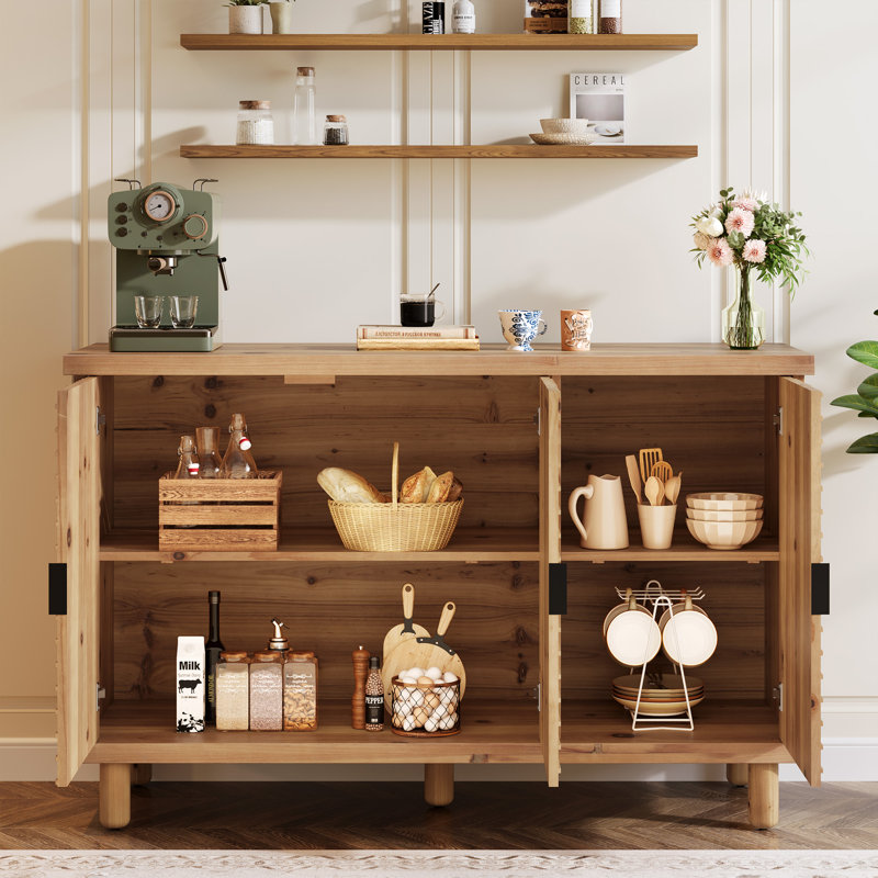 47.6cm Solid Wood Sideboard