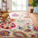 Bungalow Rose Performance Floral Rug
