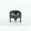 Fauteuil d'appoint Sculptural Boucle - Vert