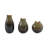 Set Of 3 5/7/8" Khimani Ceramic Vases-828336472