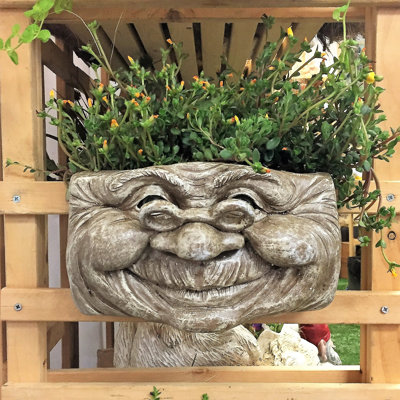 Jardinière murale mauve Muggly's Grandma