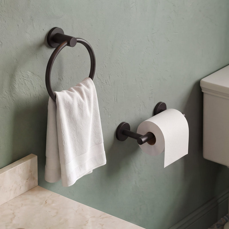 Celestine 2 - Piece Bathroom Hardware Set, Matte Black