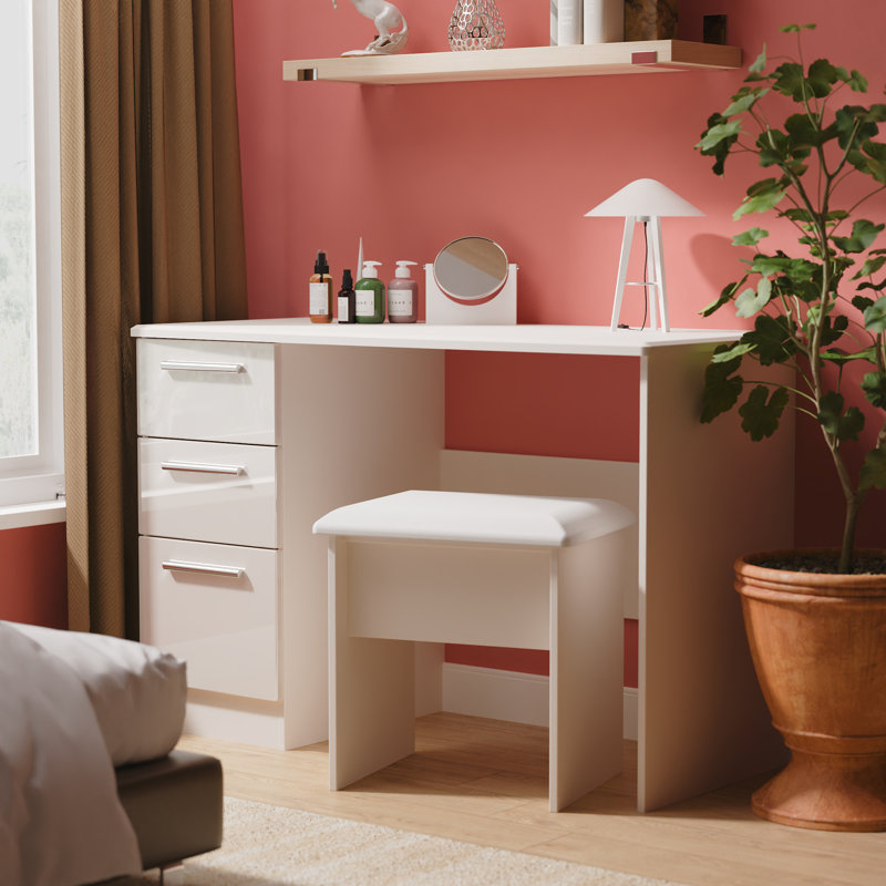 Borgeson Dressing Table, Kashmir Gloss/Kashmir
