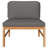 Teak Patio Chair with Cushions-64249910