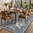 Goldene Morris Inspired Woodland Animal Washable Area Rug with Non-Slip Backing for Living Room, Bedroom and Dining Room-860785892