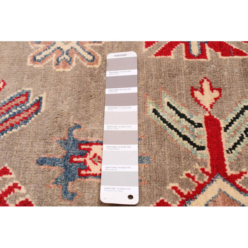 Tapis unique en laine noué à la main 6 pi 6 po x 9 pi 5 po nouvel âge Alyncia
