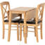 Jaeden Extendable Dining Set with 2 Chairs