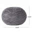 POUF ROND EN LAINE TRICOTÉE 20 X 20 Malibu-107308606
