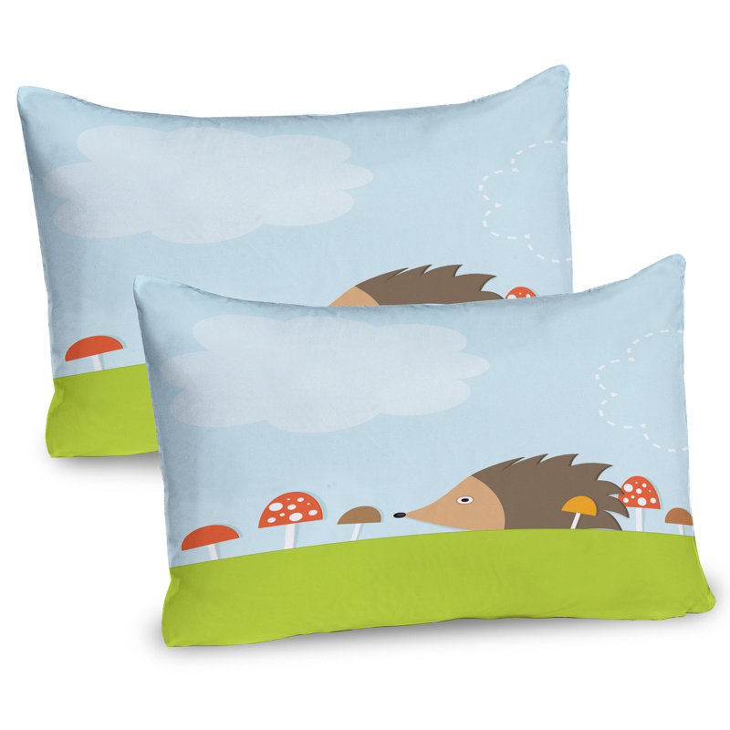 Ensemble de 2 taies décoratives Ambesonne Hedgehog, H 20 po x l 36 po