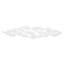 School Of Fish Wall Decor In Matte White
