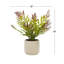 Plante à feuillage artificiel 9 "dans un vase